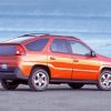 Orange Pontiac Aztek Car paint by number