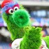 Phillie Phanatic paint by number