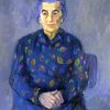 Portrait Golda Meir paint by number