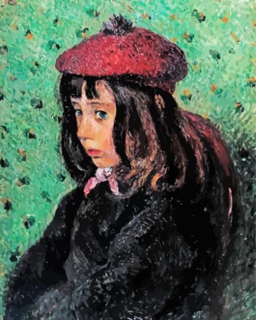 Portrait Of Felix Pissarro paint by number