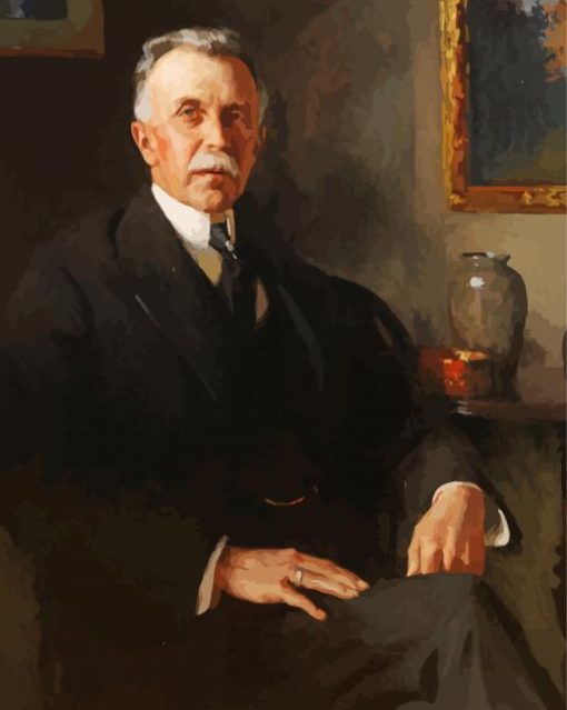 Portrait Of Isaac C paint by number