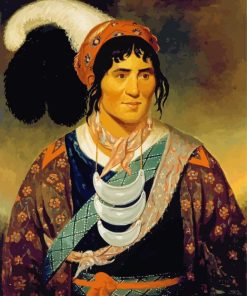 Seminole Chief paint by number