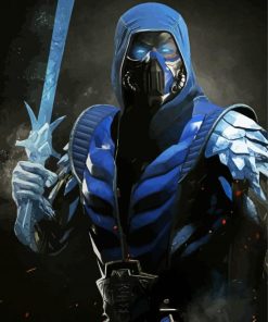 Sub Zero paint by number