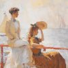 Summer Day Frank Weston Benson paint by number