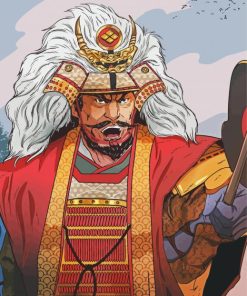 Takeda Shingen paint by number