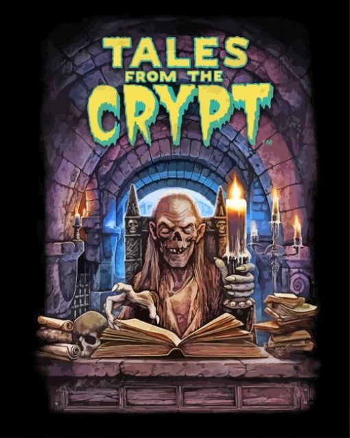 Tales From The Crypt Movie Poster paint by number