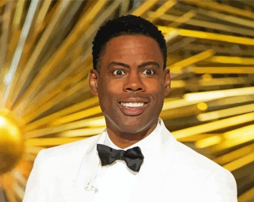 The American Chris Rock paint by number