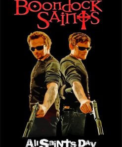 The Boondock Saints Movie Paint by number