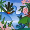 The Lake By Tarsila Do Amaral paint by number