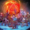 The Legend Of Vox Machina Animation paint by number