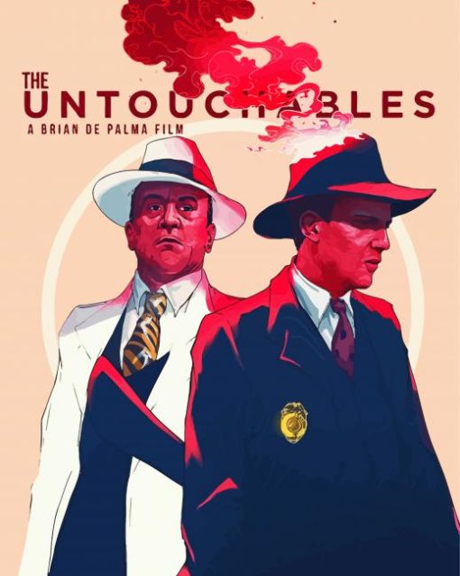 The Untouchables Poster paint by number