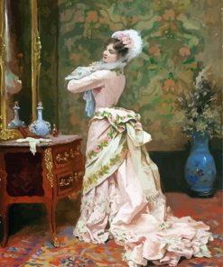 Victorian Lady paint by number