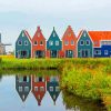 Volendam Netherlands paint by number