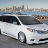 White Toyota Sienna Car paint by number