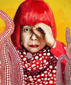 Yayoi Kusama paint by number