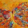 Aesthetic Abstract Butterfly paint by number