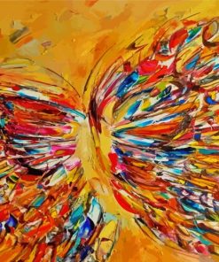 Aesthetic Abstract Butterfly paint by number