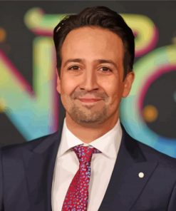 Aesthetic Lin Manuel Miranda paint by number