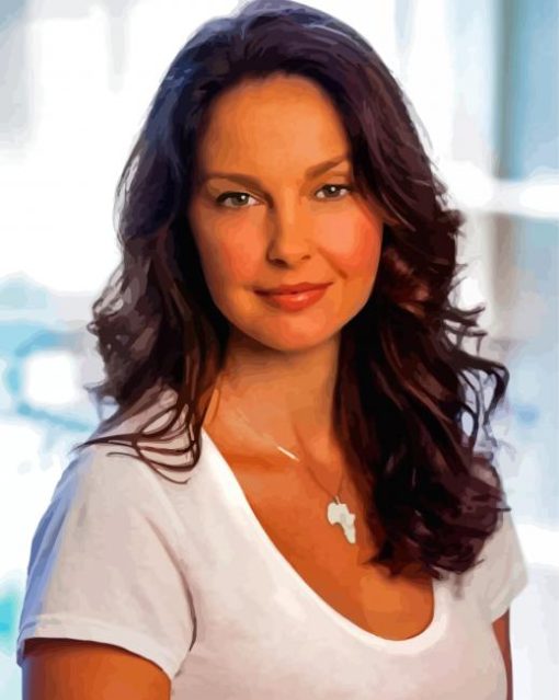 Ashley Judd American Actress paint by number