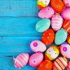 Colorful Easter Eggs paint by number