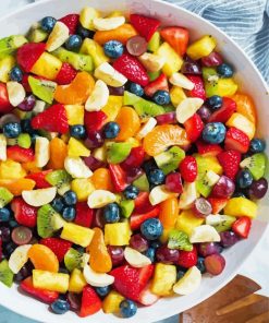 Colorful Fruit Salad paint by number