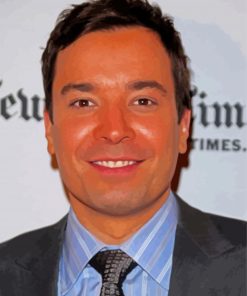 Jimmy Fallon paint by number