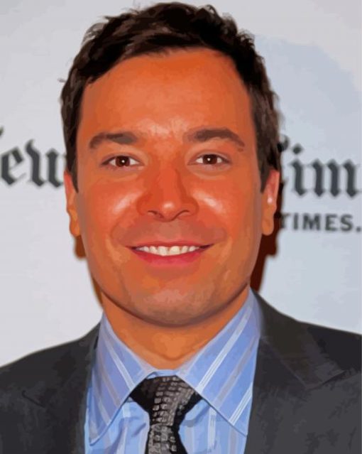 Jimmy Fallon paint by number