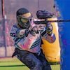 Cool Paintball paint by number