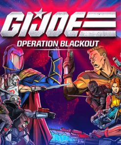 Gi Joe Operation Blackout paint by number