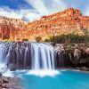 Havasu Falls Nature paint by number