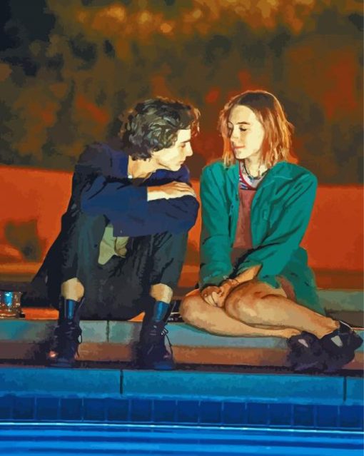 Lady Bird Drama Movie paint by number