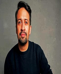 Lin Manuel Miranda paint by number