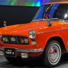 Orange Daihatsu Classic paint by number