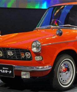 Orange Daihatsu Classic paint by number