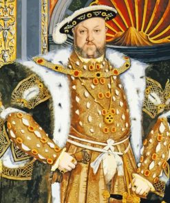 Portrait Of Henry VIII paint by number