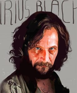 Sirius Black paint by number