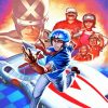 Speed Racer Art paint by number