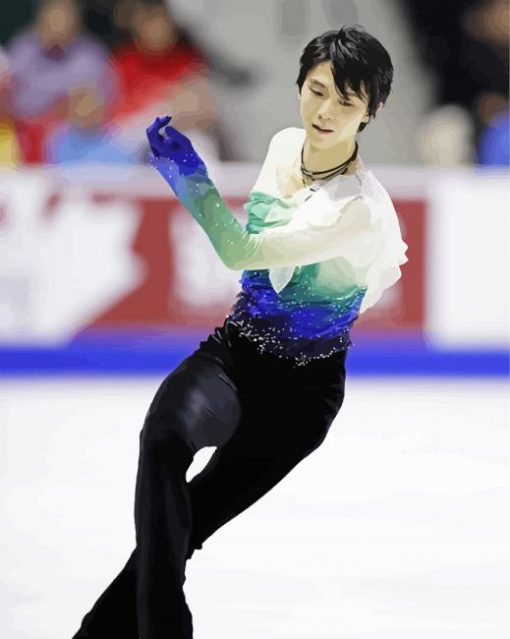 Yuzuru Hanyu paint by number