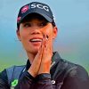 The Golfer Ariya Jutanugarn paint by number