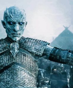 White Walker paint by number