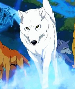 Wolfs Rain paint by number