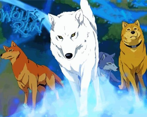 Wolfs Rain paint by number