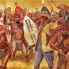 Zulu War Art paint by number