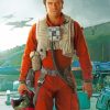 Aesthetic Poe Dameron paint by number