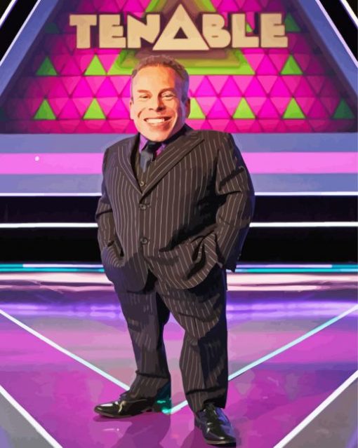 Aesthetic Warwick Davis Actor paint by number