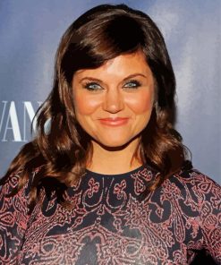 American Actress Tiffani Thiessen paint by number