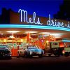 American Graffiti Mels Drive In paint by number