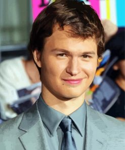 Ansel Elgort paint by number