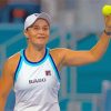 Ashleigh Barty paint by number