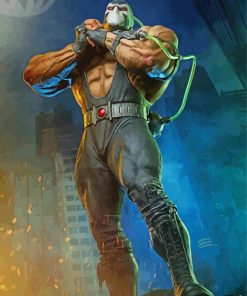 Bane Comic Book Character paint by number